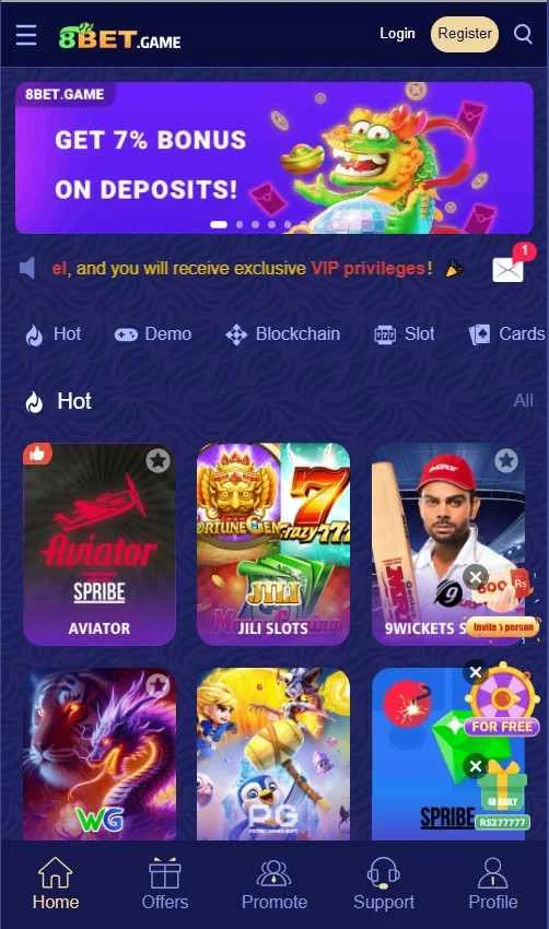 8Bet Game App