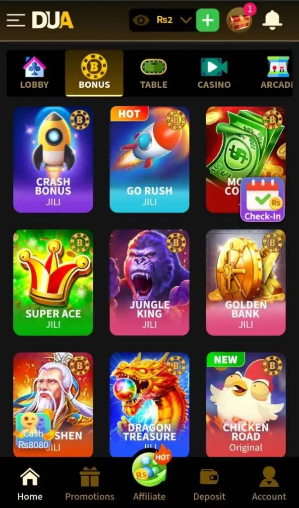 DUA66 Game App
