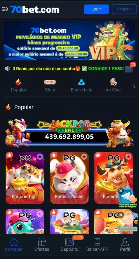70BET Game App