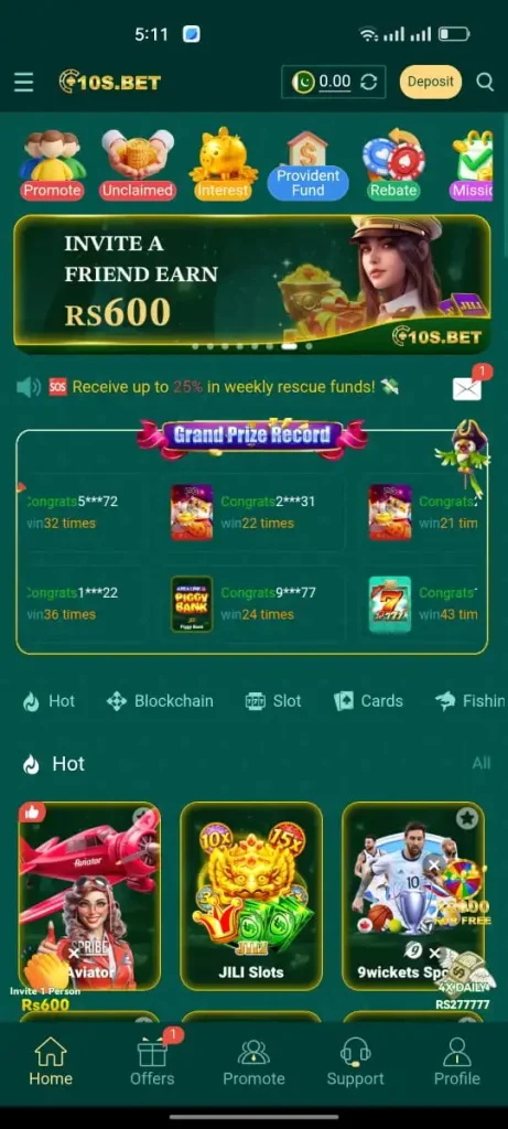 S10 Bet Game