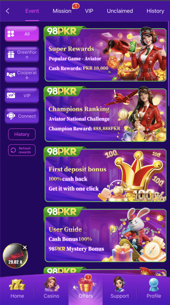 98 pkr game