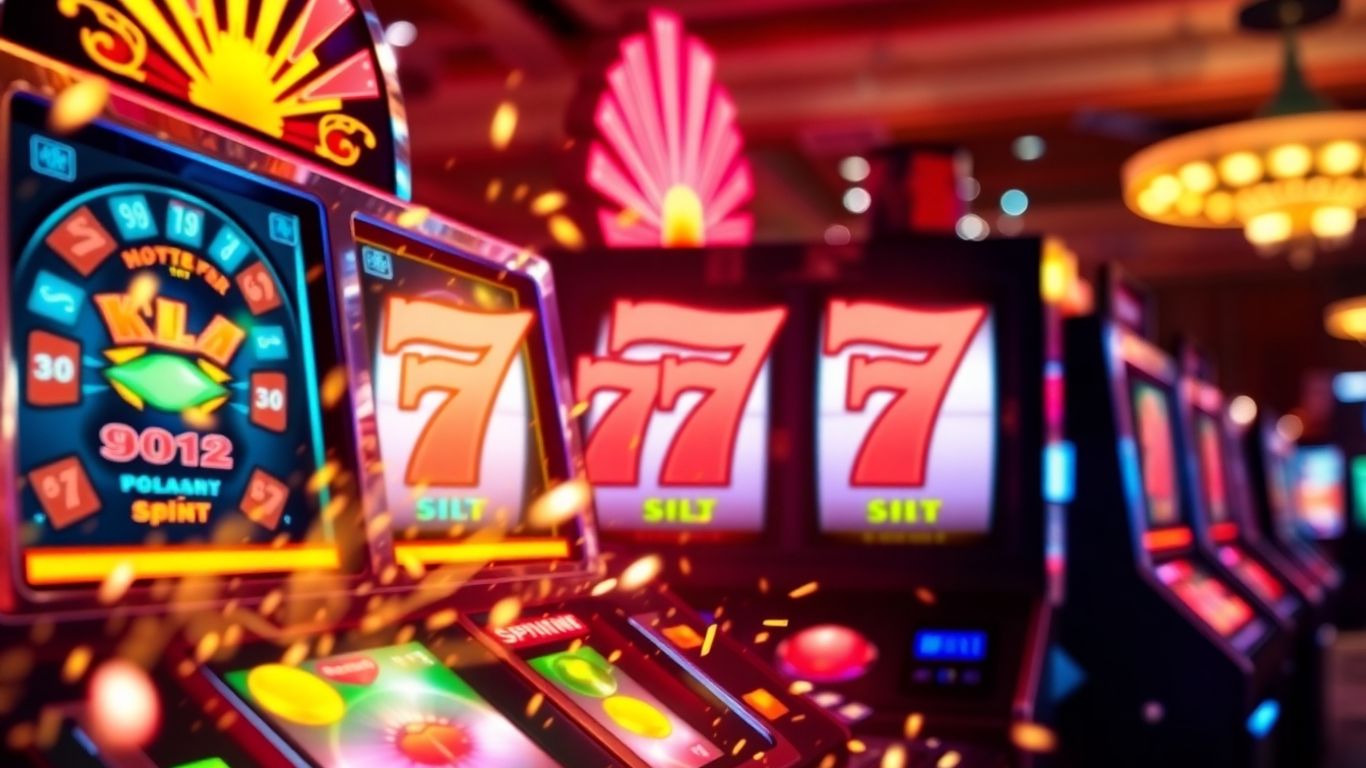 777SZ game slot machine reels